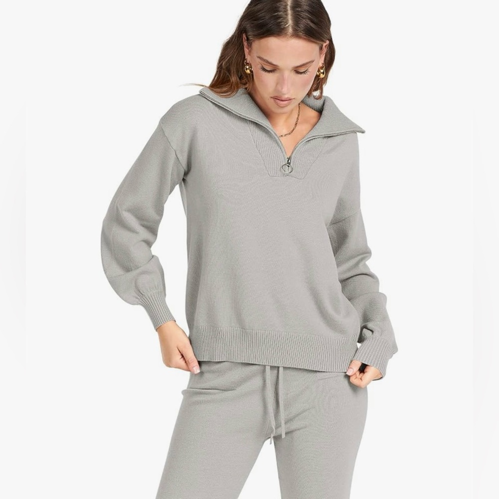 ANRABESS Women's 2 Piece Outfits Sweater Set